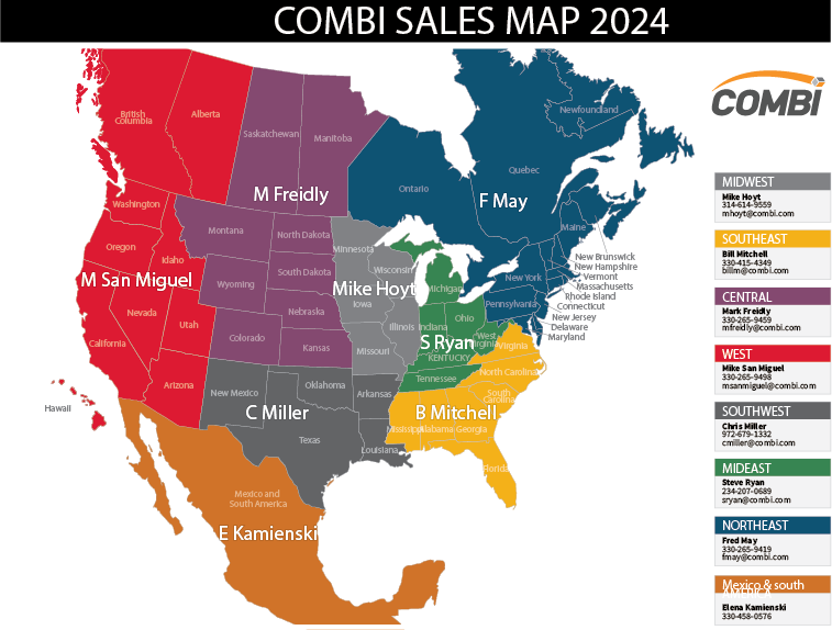 2024 Sales Map