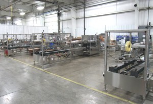 Combi equipment in warehouse